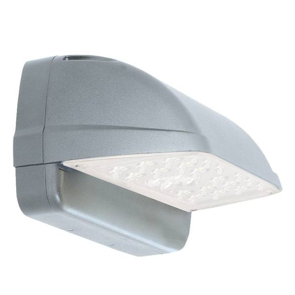 28 watt - 120/277 volt - 3,000K - Natural White - White - 12 LED - 700mA - IES Type IV  | Hubbell Wall Pack Light Fixture (Hubbell LNC2-12L-3K-070-4-U-WH 21234)